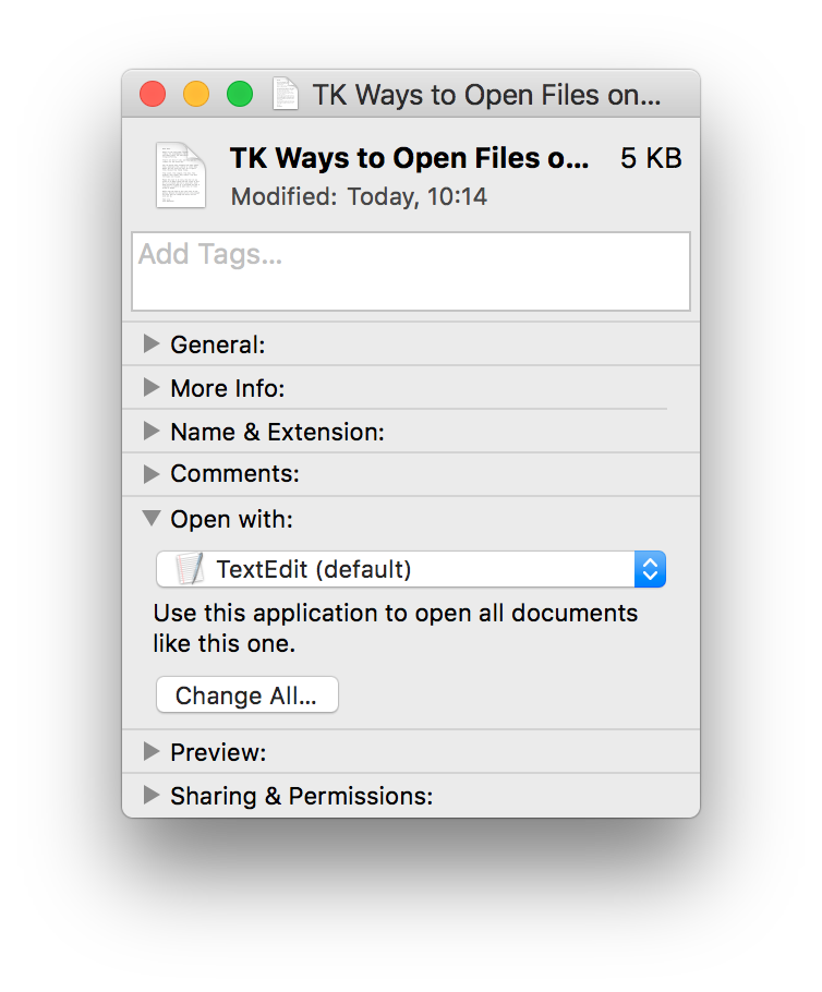 Open all files app mac free
